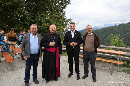 Blagoslov nove strehe na cerkvi sv. Miklavža (9)